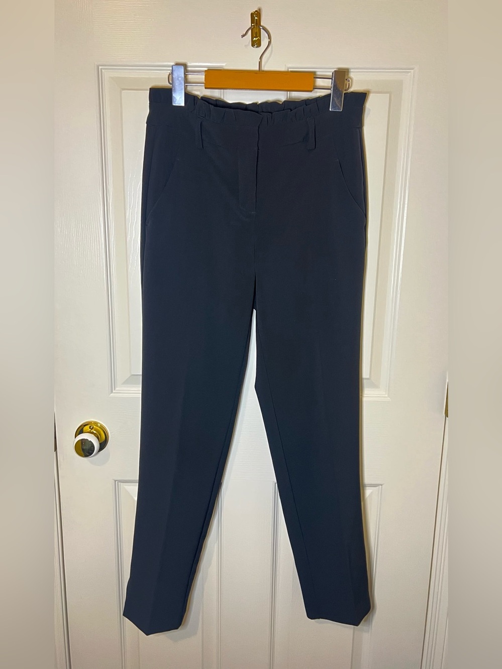 89th & Madison Black Slim Tapered Pants